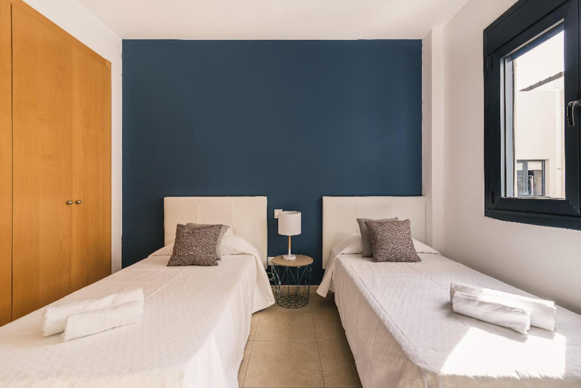 Apartment Blue & White House